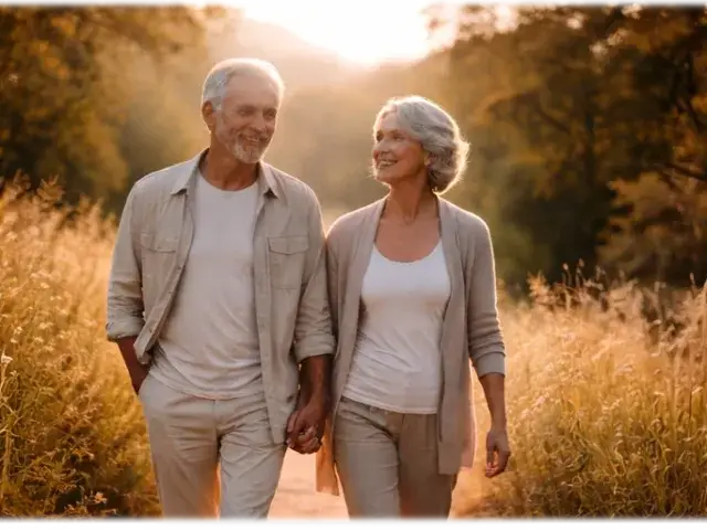 Vieillissement en bonne santé personne active et sereine