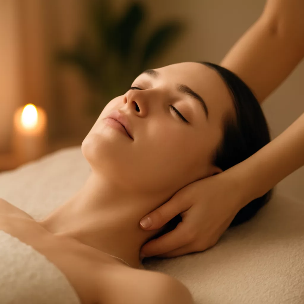 Massage crânien relaxant